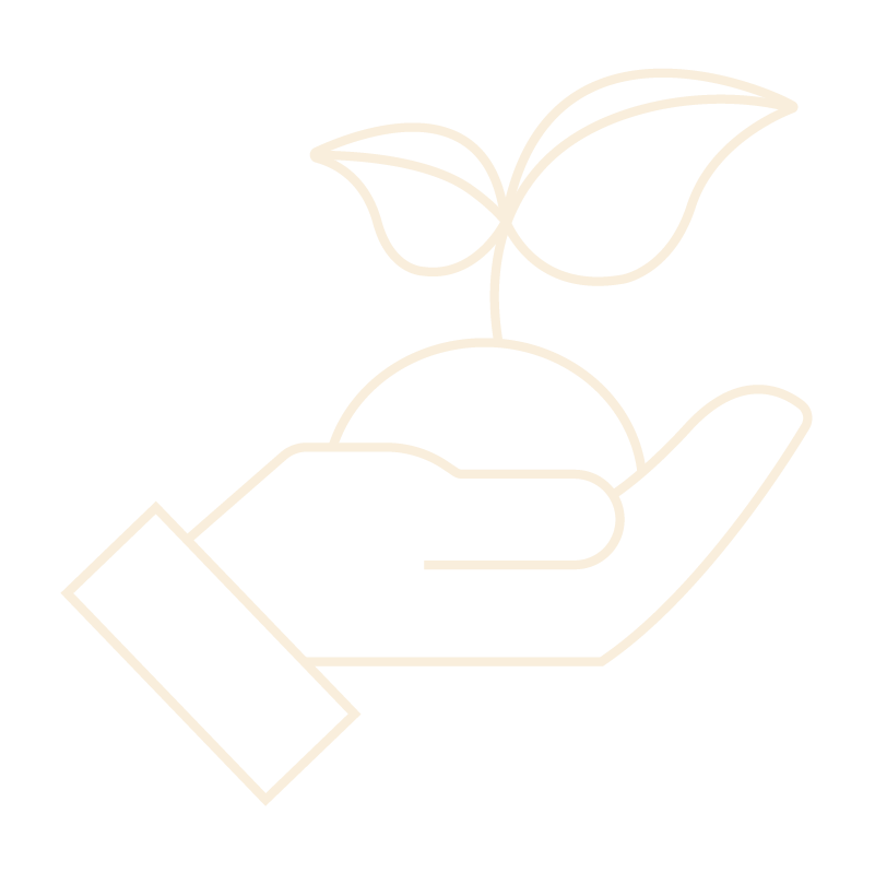 icon_hand_holding_fruit line drawing of hand holding fruit